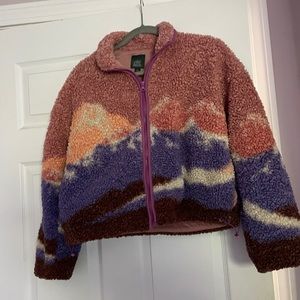 Mountain zip up jacket